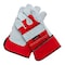 Safe Handler Deluxe Single Palm Split Leather Work Gloves, OSFM, PR SH-ES-721-IGAS - alternate 1
